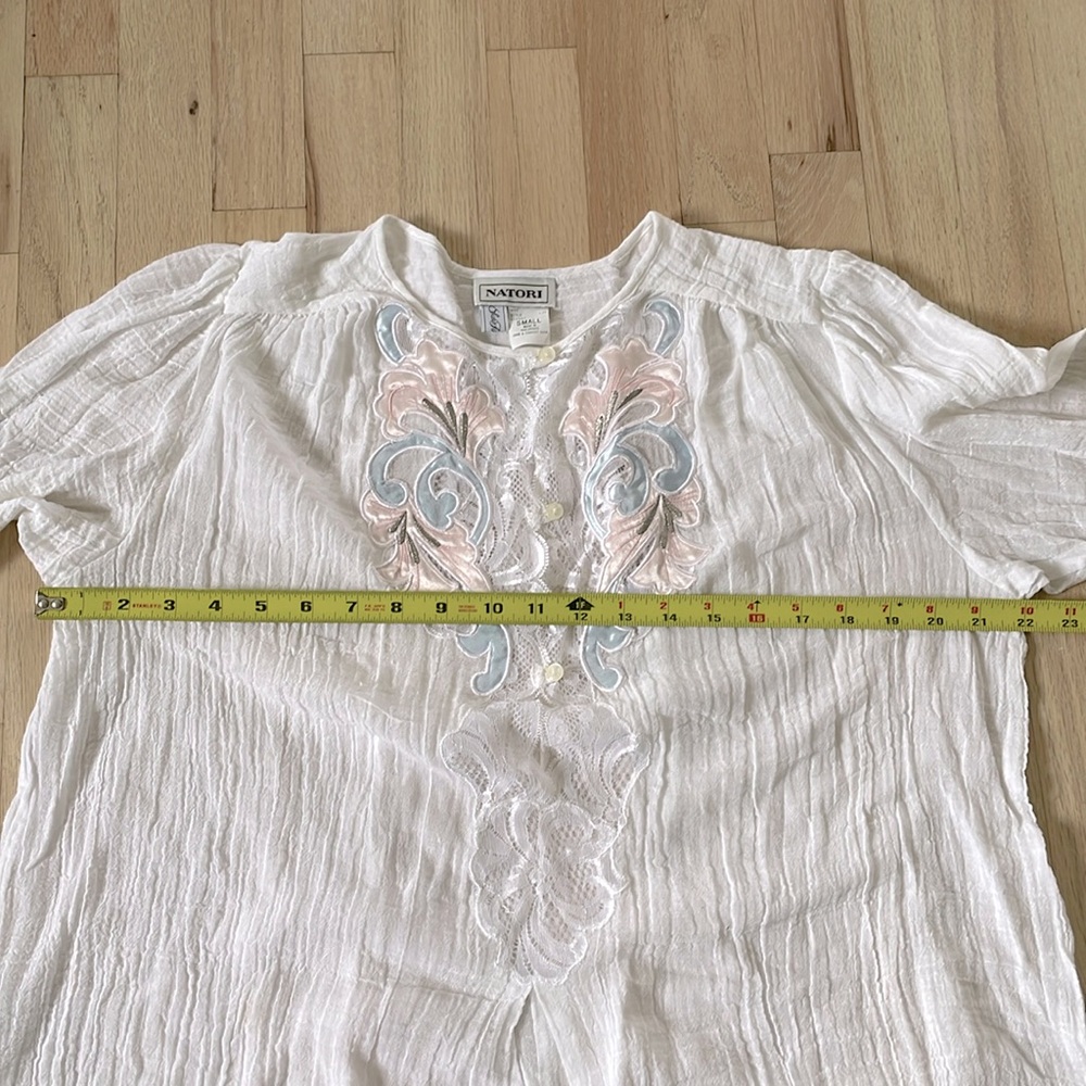 New! NATORI Nightgown for Saks Vintage - Picture 6 of 8